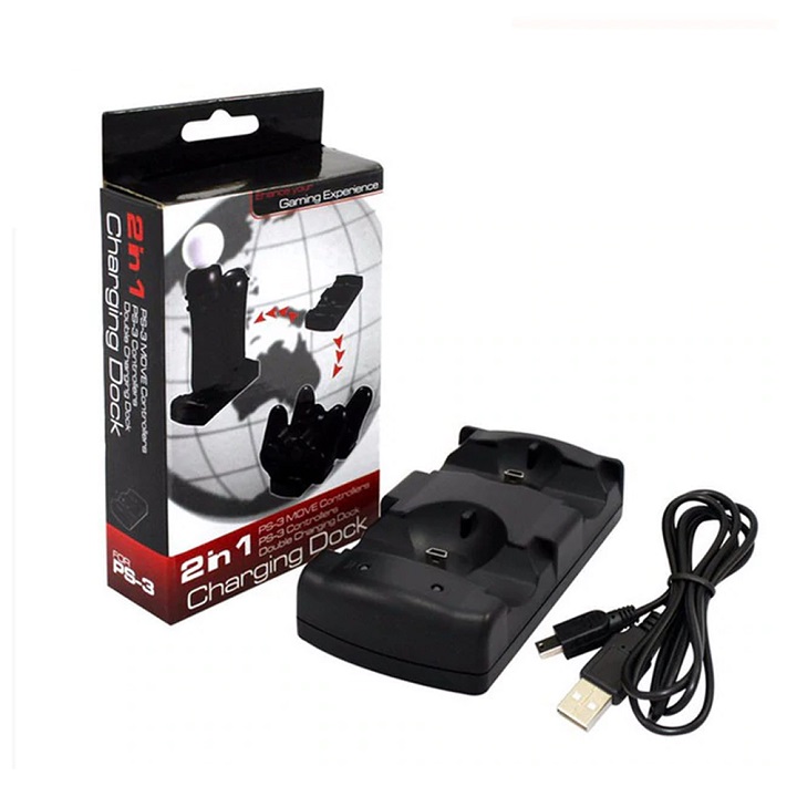 Cargador 2 Controles PS3 ( Puerto USB ) 